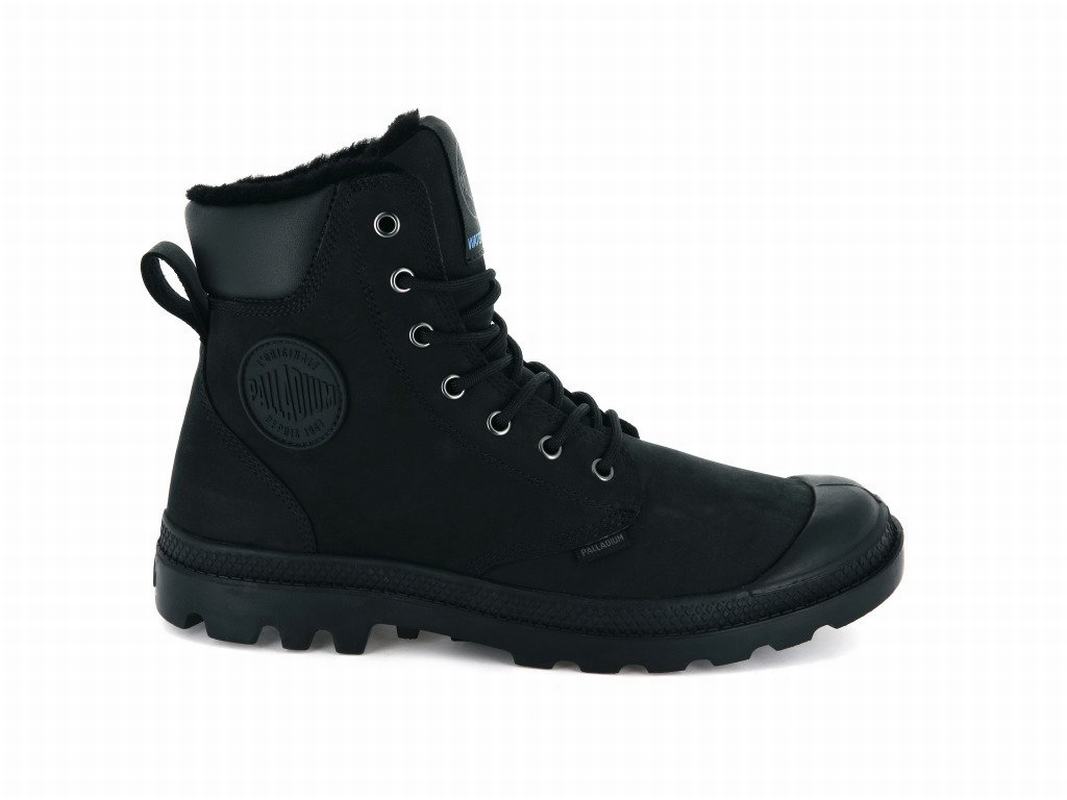 Botas Palladium Pampa Sport Cuff Wps Waterproof Hombre - Negras ||HCDG-13824||